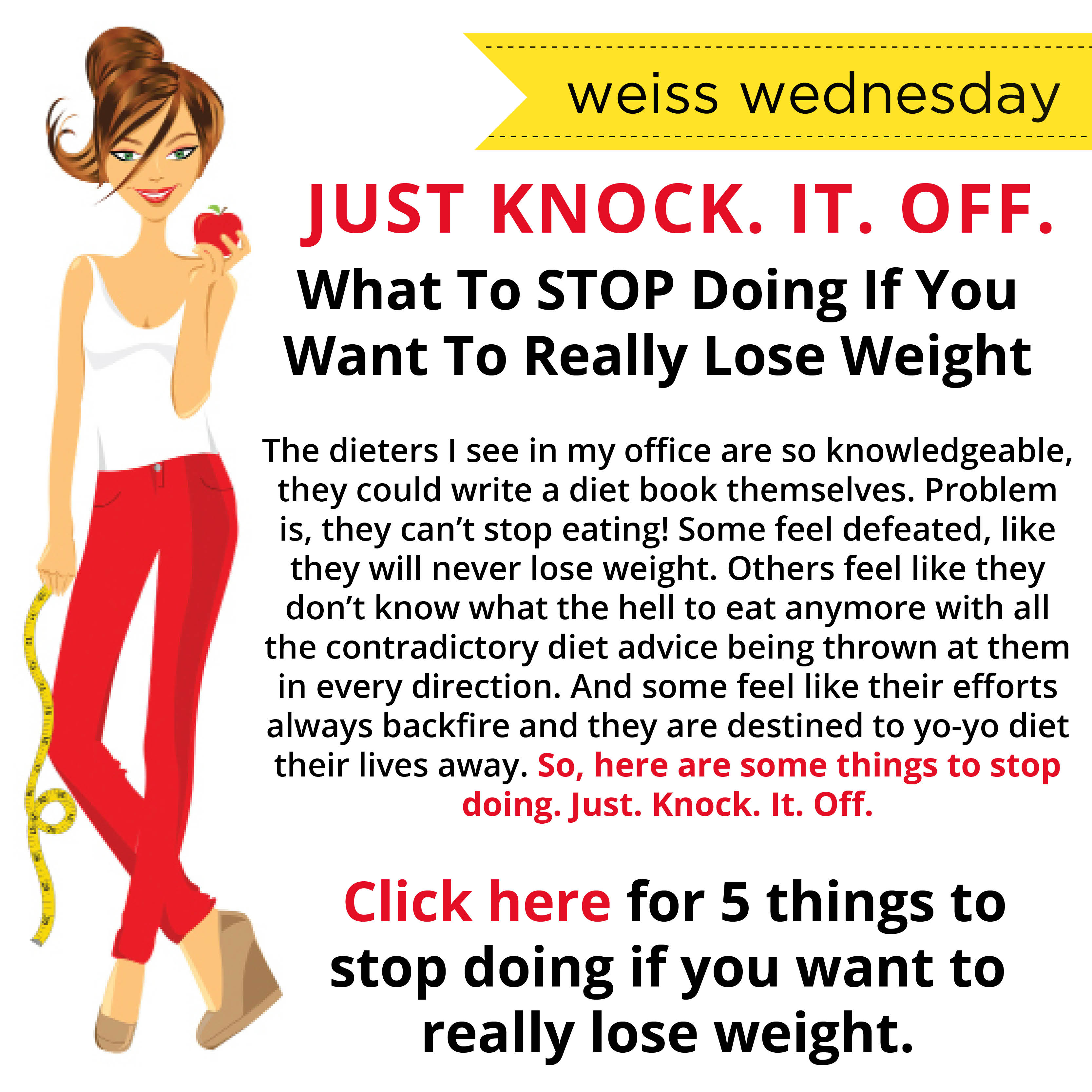 how to lose weight fast stop eating